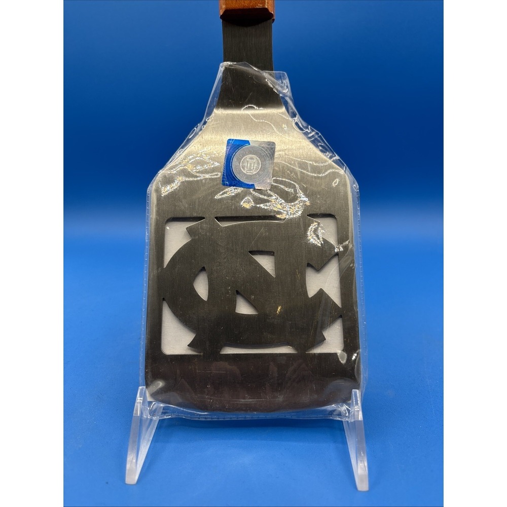 New North C Tar Heels Spatula Sportula BBQ Utensil w/Bottle Opener Riveted!
